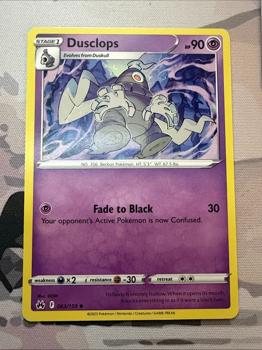 Duskull & Dusclops Evolution Lot | 3 Pokémon Cards | ✨5/$25✨